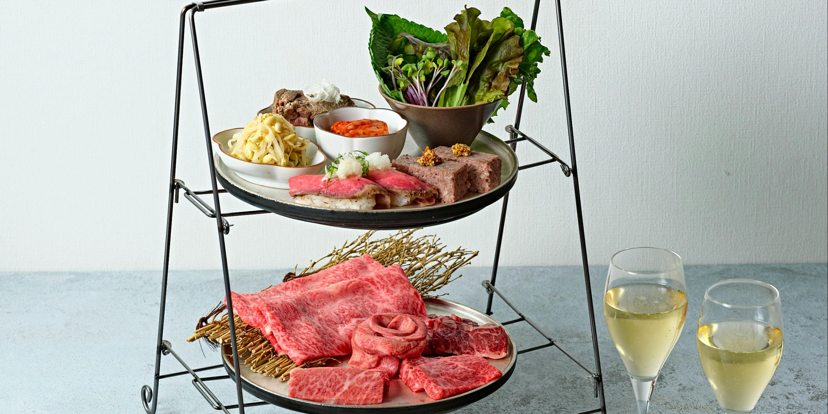 [Meat Tanoon Tea] Enjoy meat as if it were afternoon tea