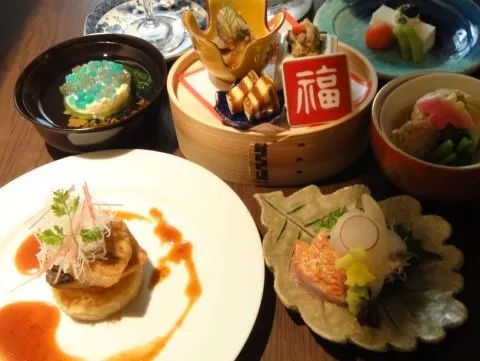 お昼のおまかせ会席