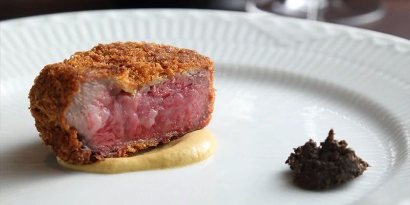 "Omakase Course" - A course of around 10 dishes including amuse-bouches.