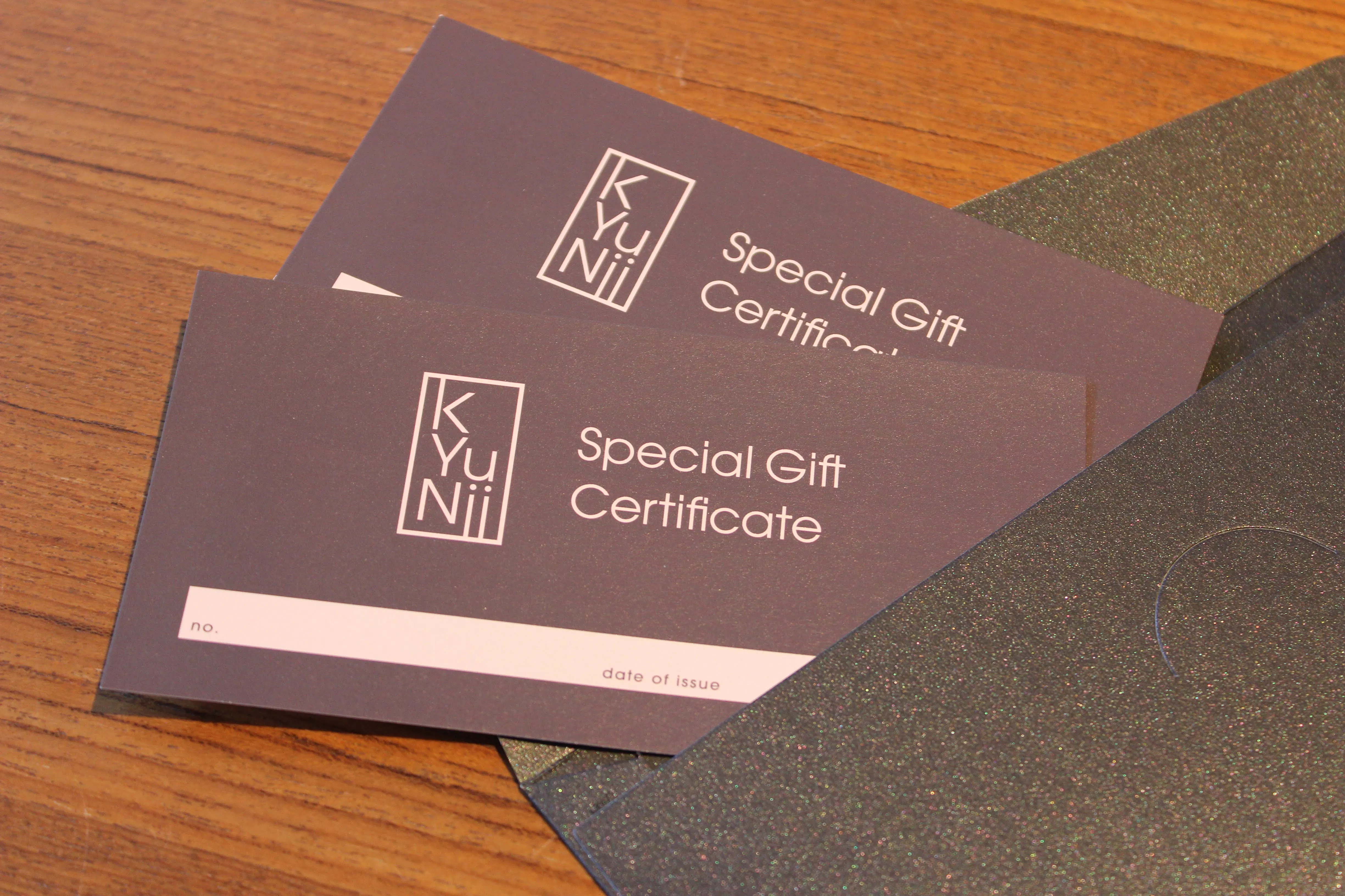 Dinner special gift (for those with a gift certificate only)