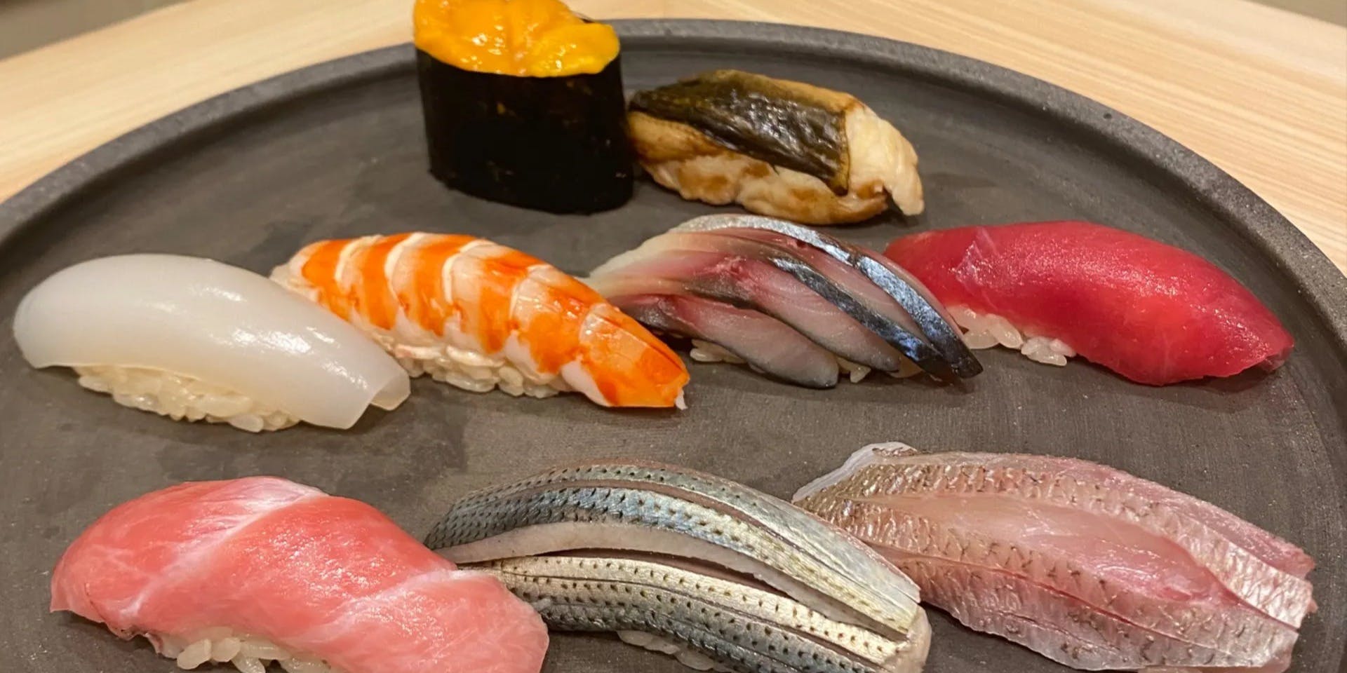 【20000円おまかせコース】おつまみ5品、握り10貫、巻物、お椀物、デザートなど全18品