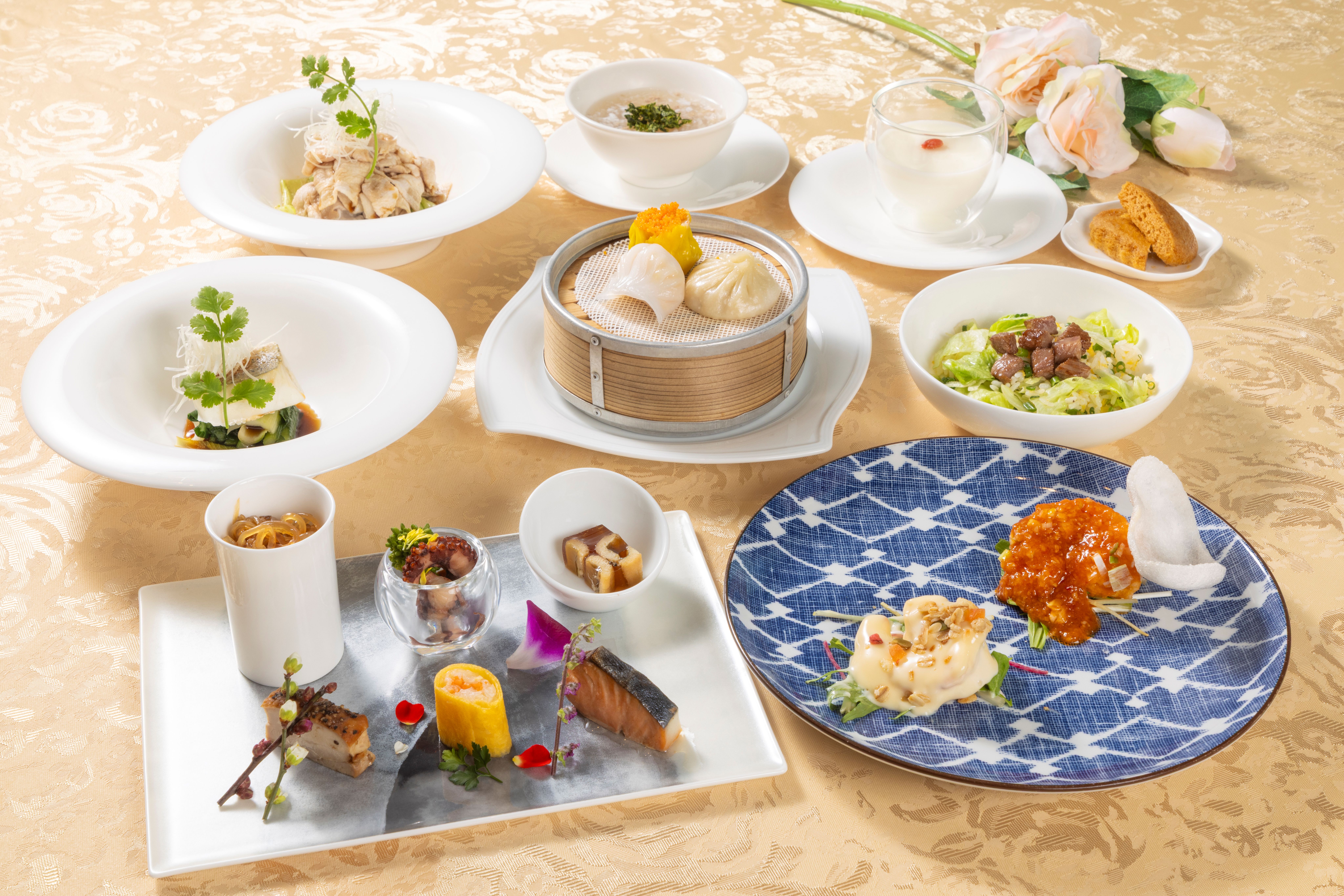 2/10開始【午餐】翡翠午餐套餐～大海老比拼與可選主菜。