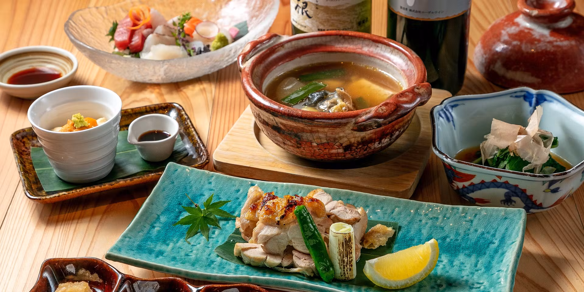 【素材厳選コース】料理長おまかせ 茅場町の路地裏で和食を楽しむ 全7～8品