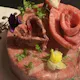 Anniversary Course: Toast with Sparkling Wine & Meat Cake with Message