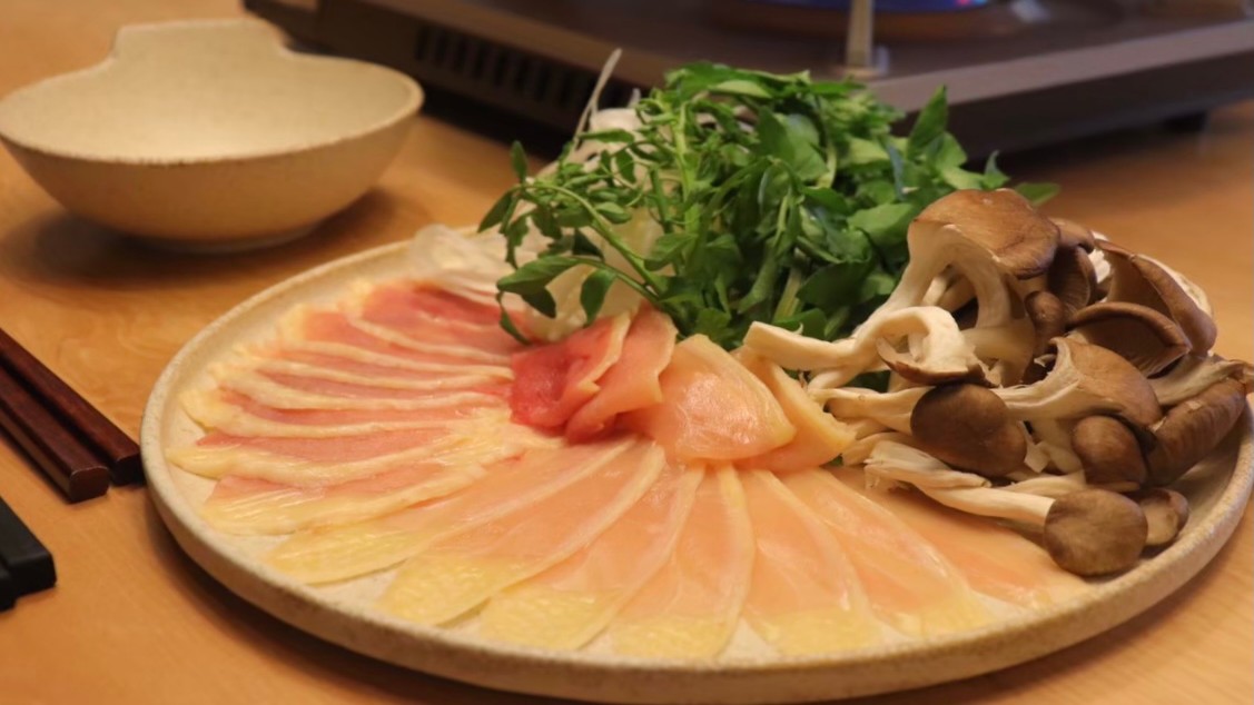 地鶏しゃぶしゃぶ鍋コース 11品