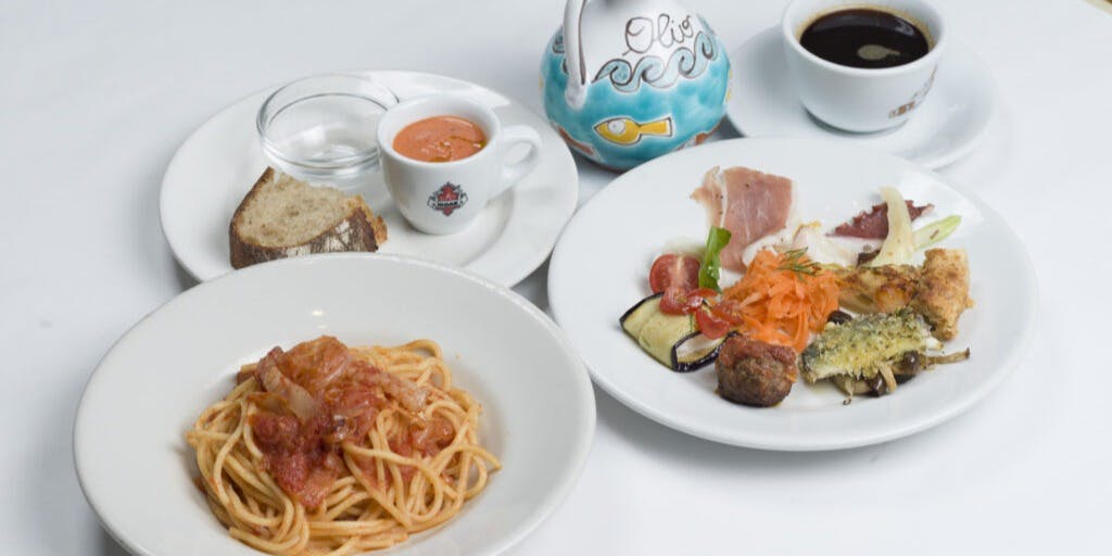 [Bene Bene Course] Assorted Appetizers, Daily Pasta or Fried Pizza, 5 Dishes in Total