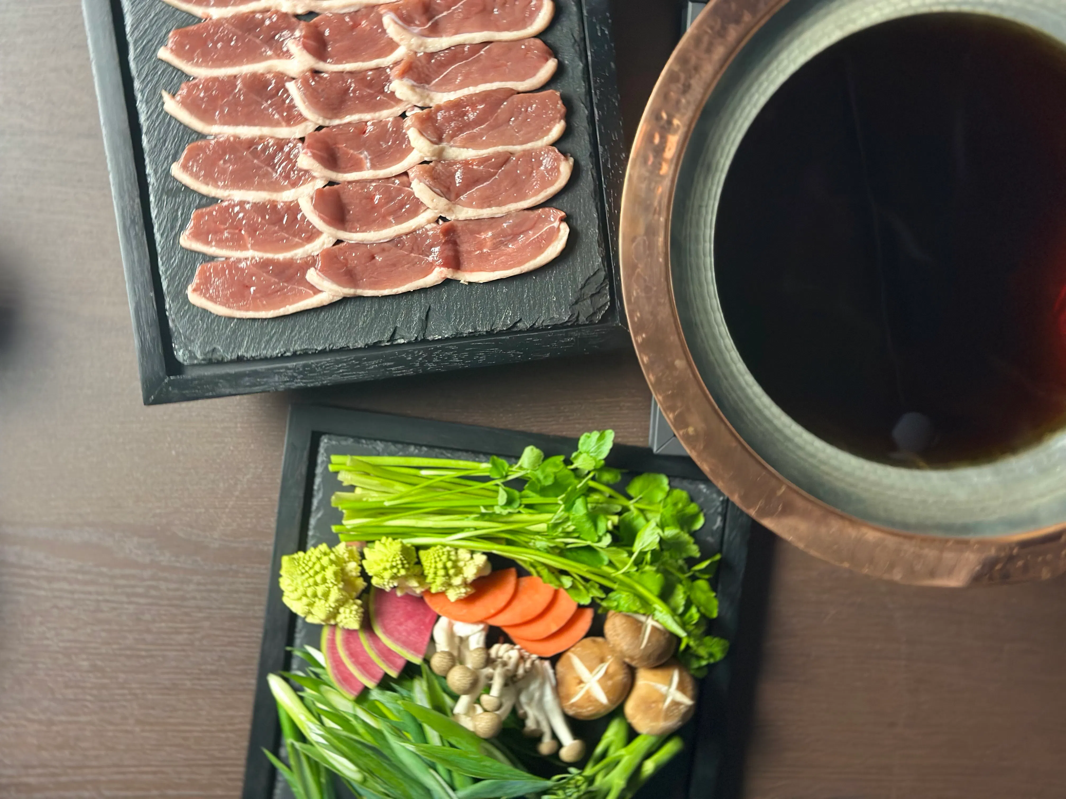 稀少 青森 岩手 茨城 馬格列卡納爾【鴨肉套餐 鴨涮 雅(みやび)】套餐(一日限一組)