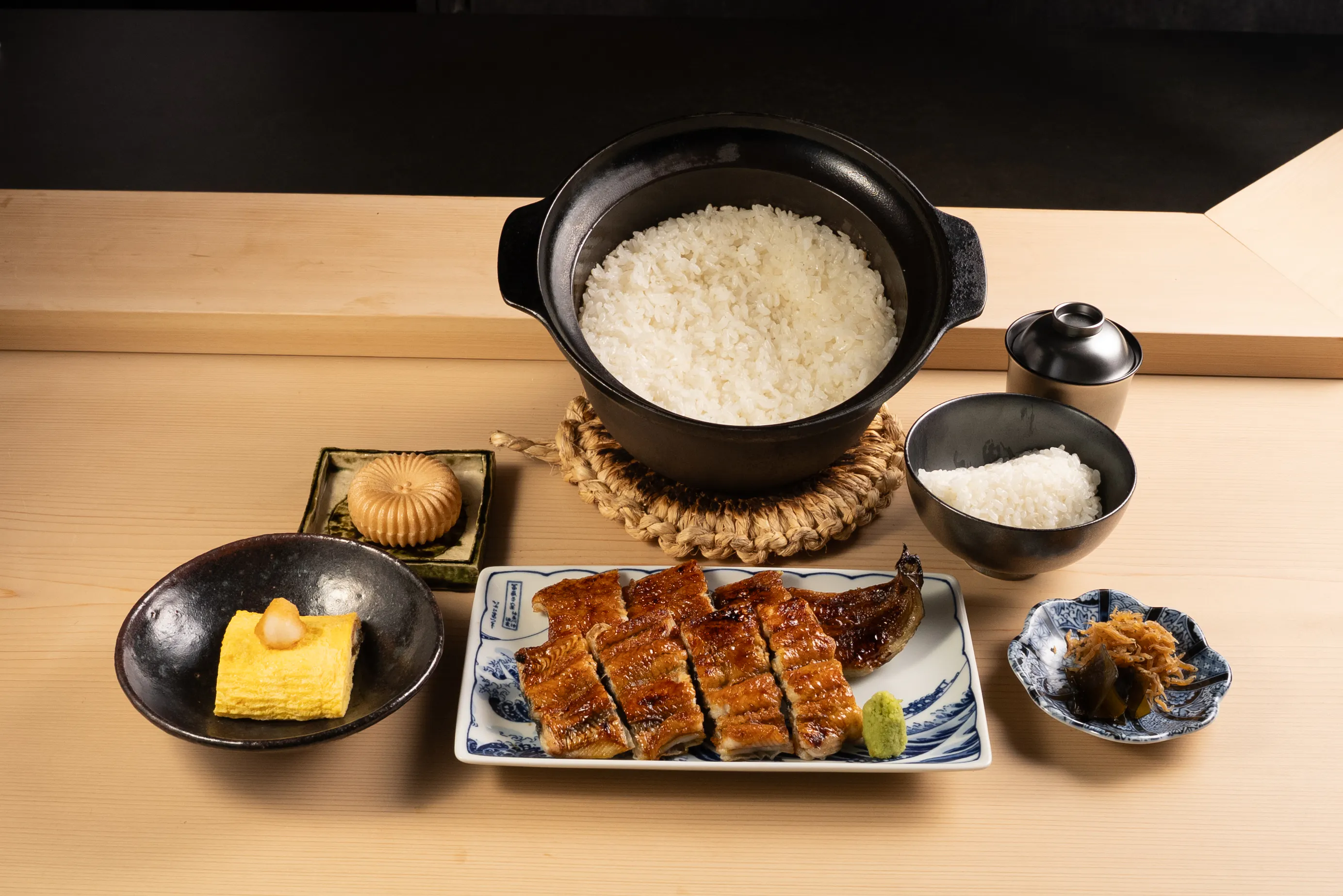 【午餐No.1】地燒鰻與夢幻米『龍之瞳』御膳　上