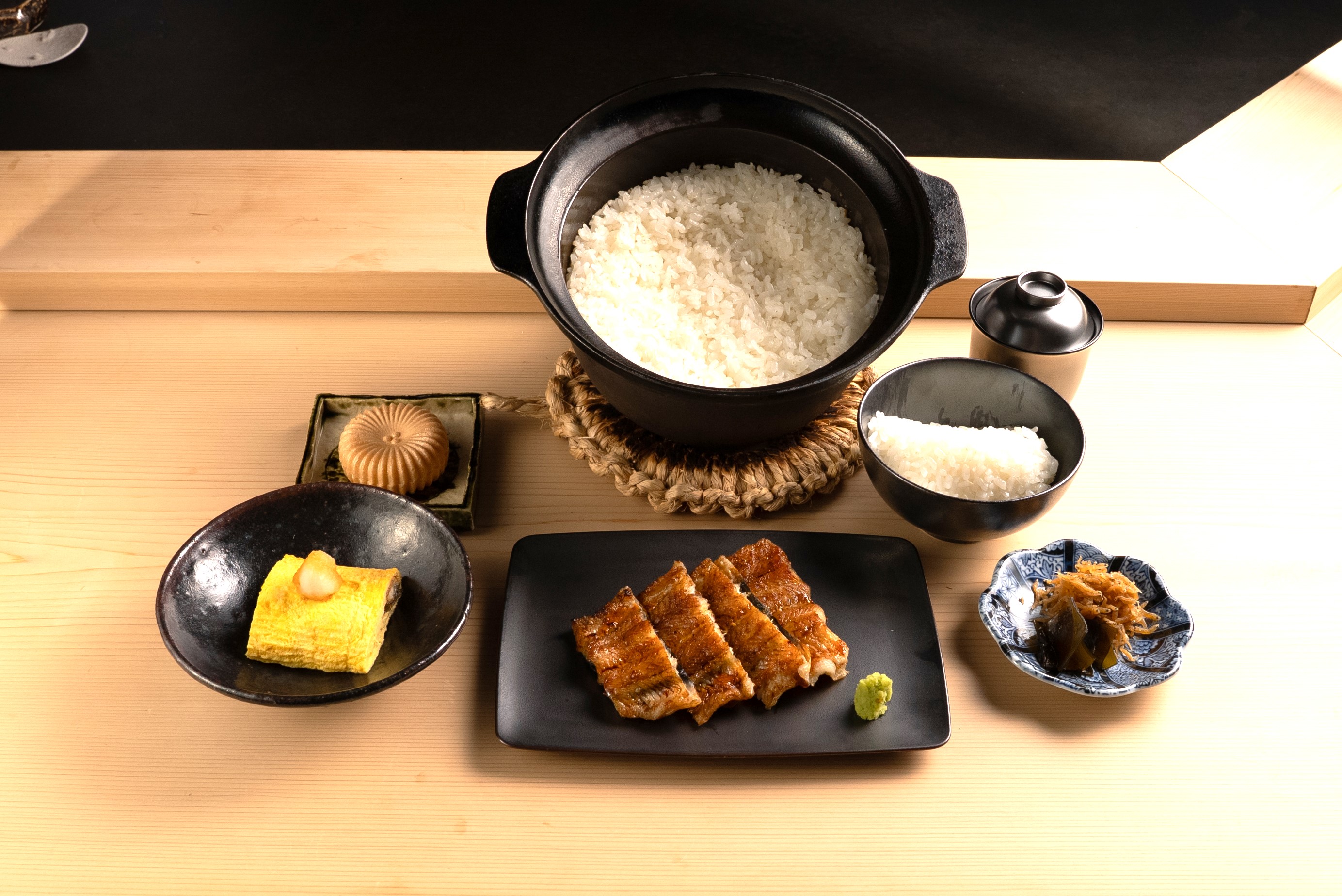 【午餐】地燒鰻魚與夢幻米「龍之瞳」御膳