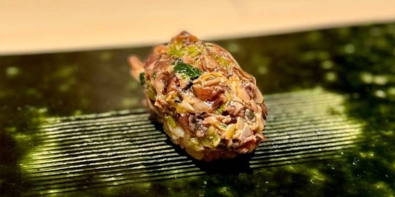 Sushi Ichiei's Daily Chef's Choice Course: 20 items including snacks and sushi that pair well with sake