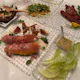 看板メニューのアミューズやこだわりのサラダなど厳選食材を使ったコース全12品