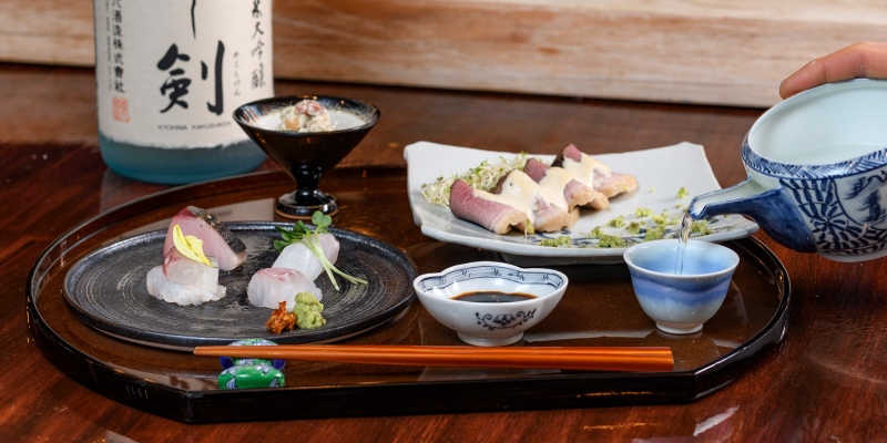 酒肴コース　日本酒に合うおつまみ5品