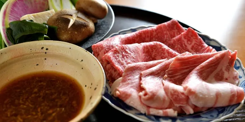 Shabu-Shabu Course with Yamagata Beef and Kinkaton Pork