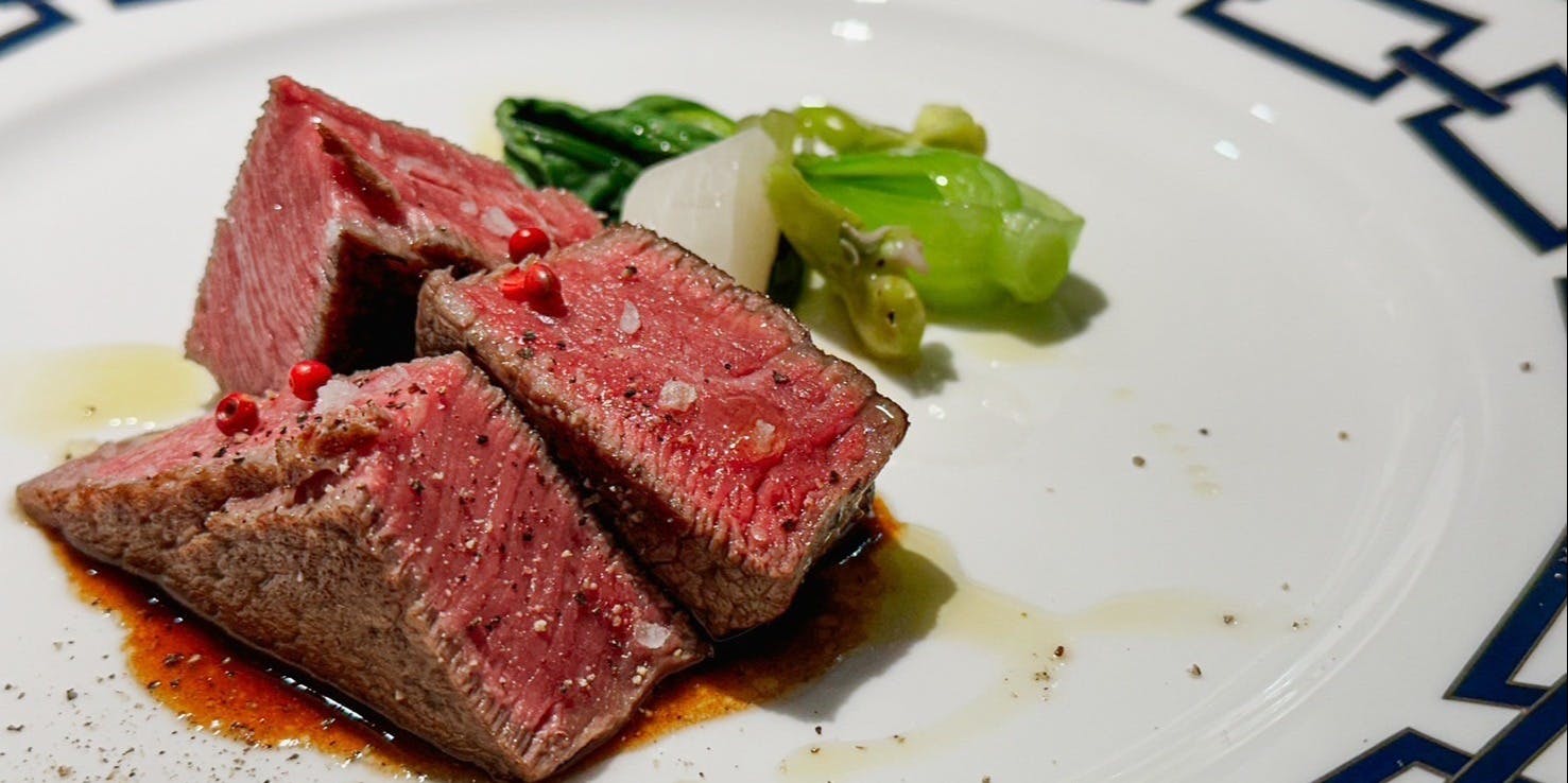 [Lunch Course] Includes 1 drink, 2 kinds of pasta, A5 Japanese Black Wagyu rump cap, and 9 dishes in total