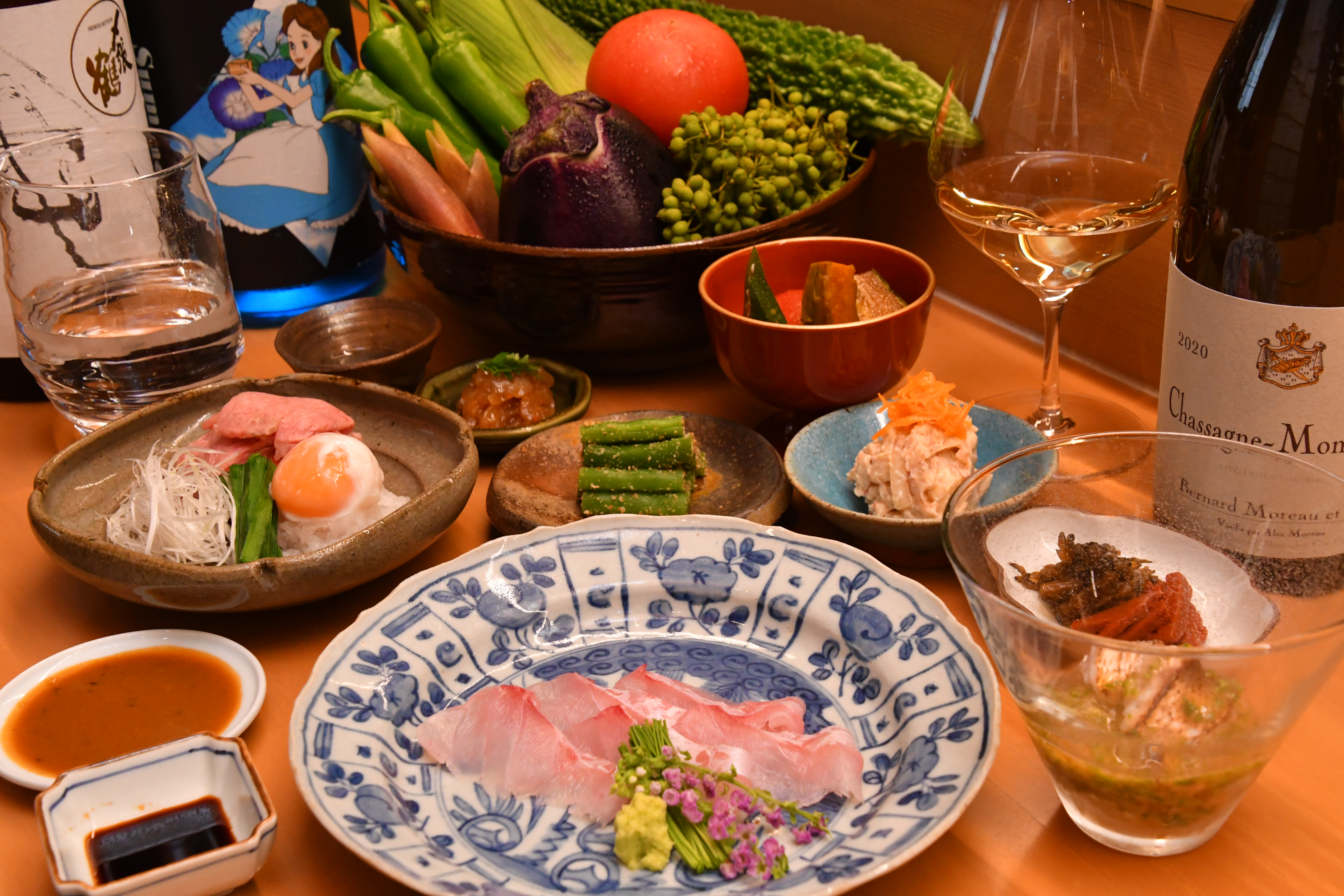 【おまかせコース（茜山）】その日厳選した食材でつくる料理をご堪能 全14品
