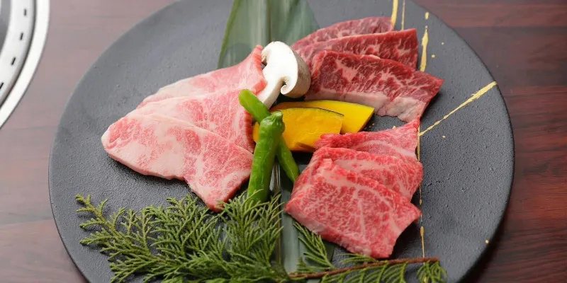 Sumibiya Course: Premium selected branded Wagyu beef and assorted offal
