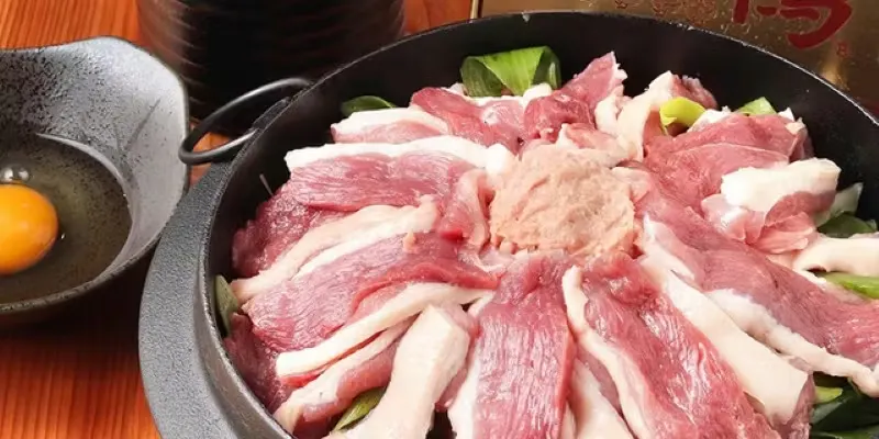【顶级寿喜烧套餐】包含九条葱和鴨汤美味的寿喜烧全套6道菜