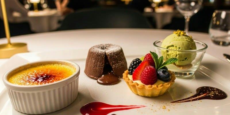 【Xmas2026】【女子会プラン】12/20～25限定 デザートグレードアップ！　冬の味覚を愉しむディナー　全7品