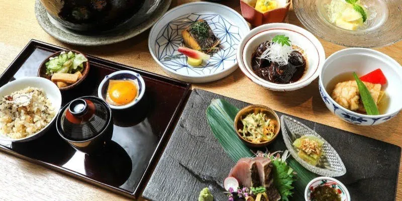 トリュフ御飯と旬彩の和膳