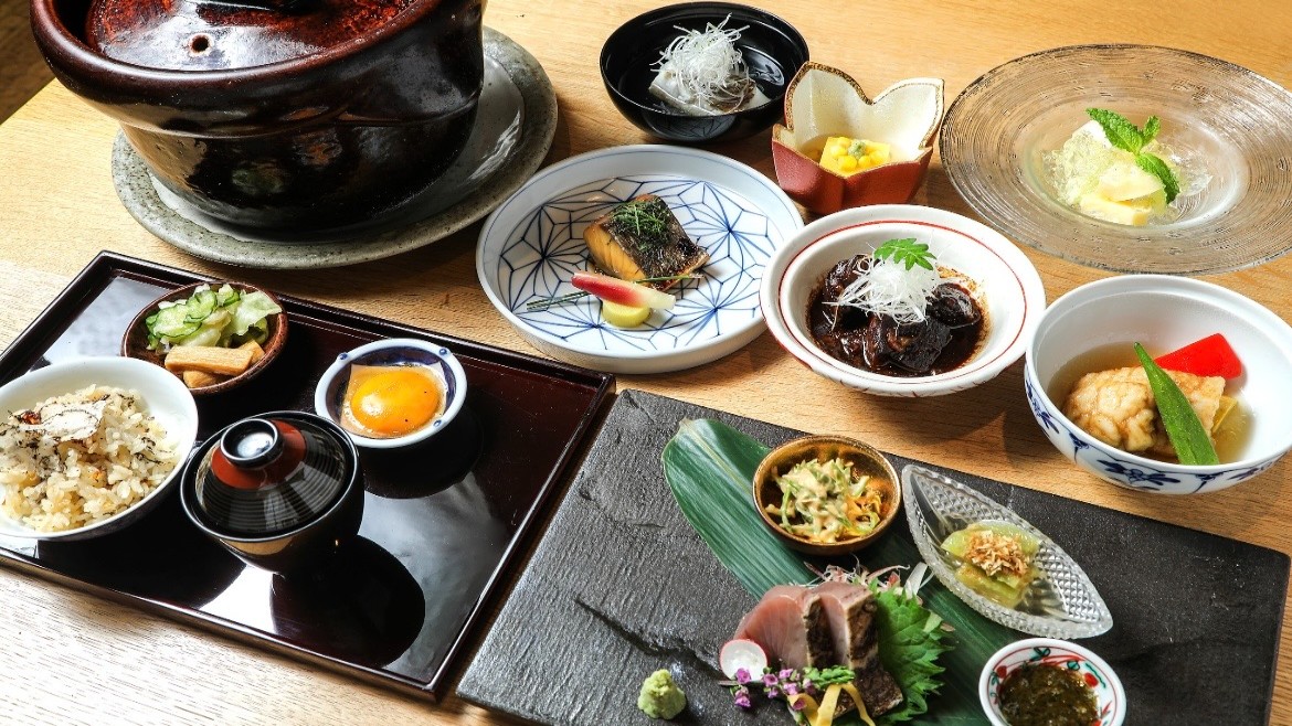 トリュフ御飯と旬彩の和膳