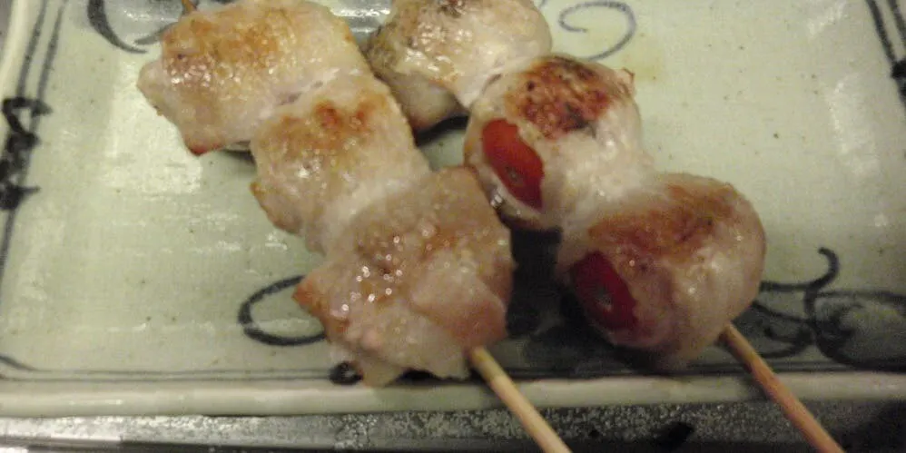 [Casual Skewer Grill / Hiiragi Course] Enjoy a pork kimchi hot pot, skewers, fried items, and more, all the way to the finale. A total of 8 dishes.