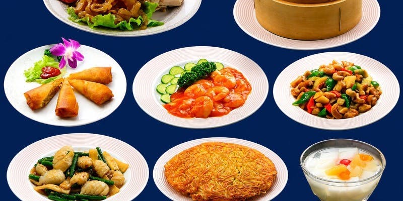 夏限定！梅蘭焼きそば・海老チリ含む人気料理全8品＋2時間飲み放題付｜飲み会・ご家族利用