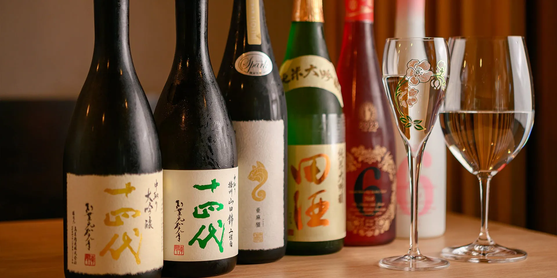 【十四代保证・附3种日本酒品鉴】山鶏 串烧套餐|A5仙台牛、白肝及稀有部位等严选9种串烧