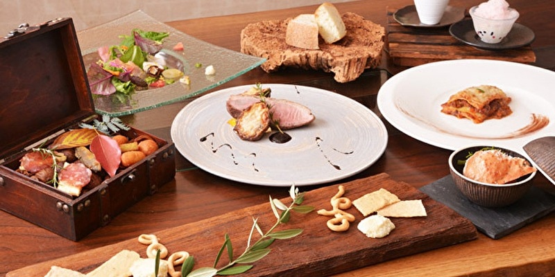 [Night Course] Toast with Italian regional cuisine lavishly using seasonal ingredients.