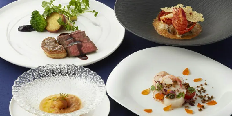 【特選套餐】肉類與魚類雙主菜、前菜、甜點等