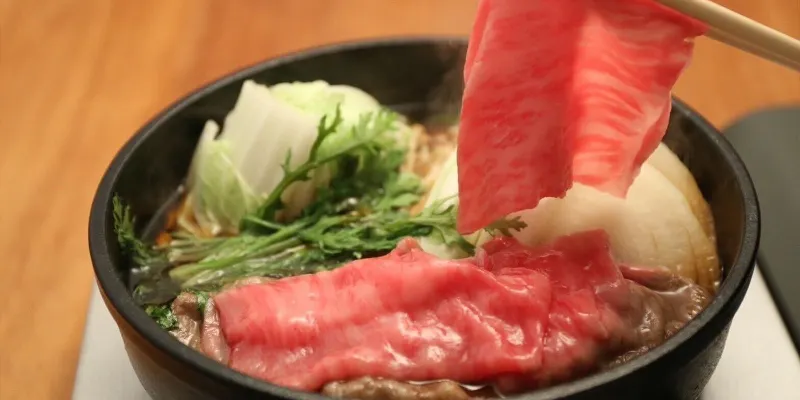 和牛すき焼きおくを