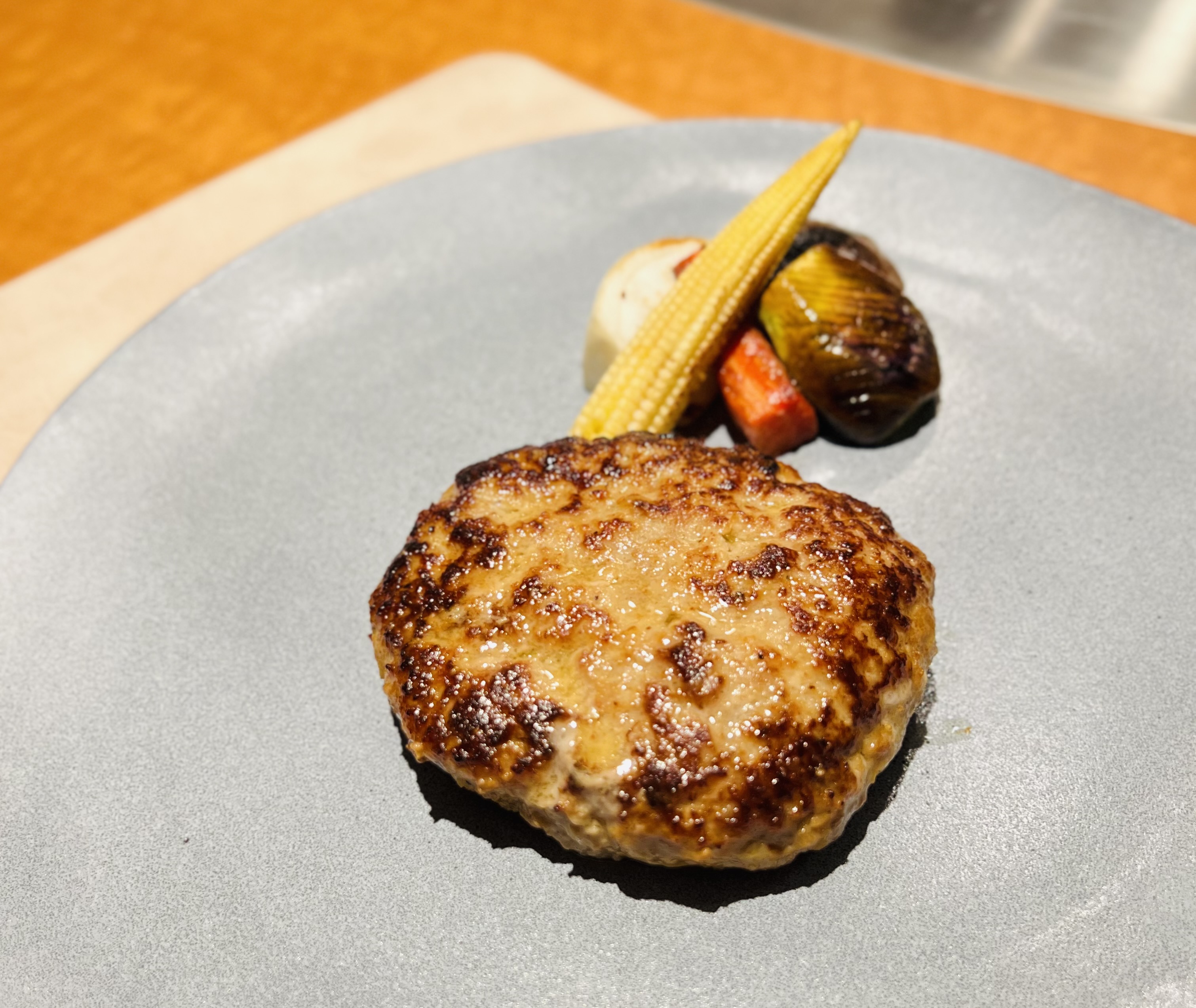 鵝肝漢堡排套餐