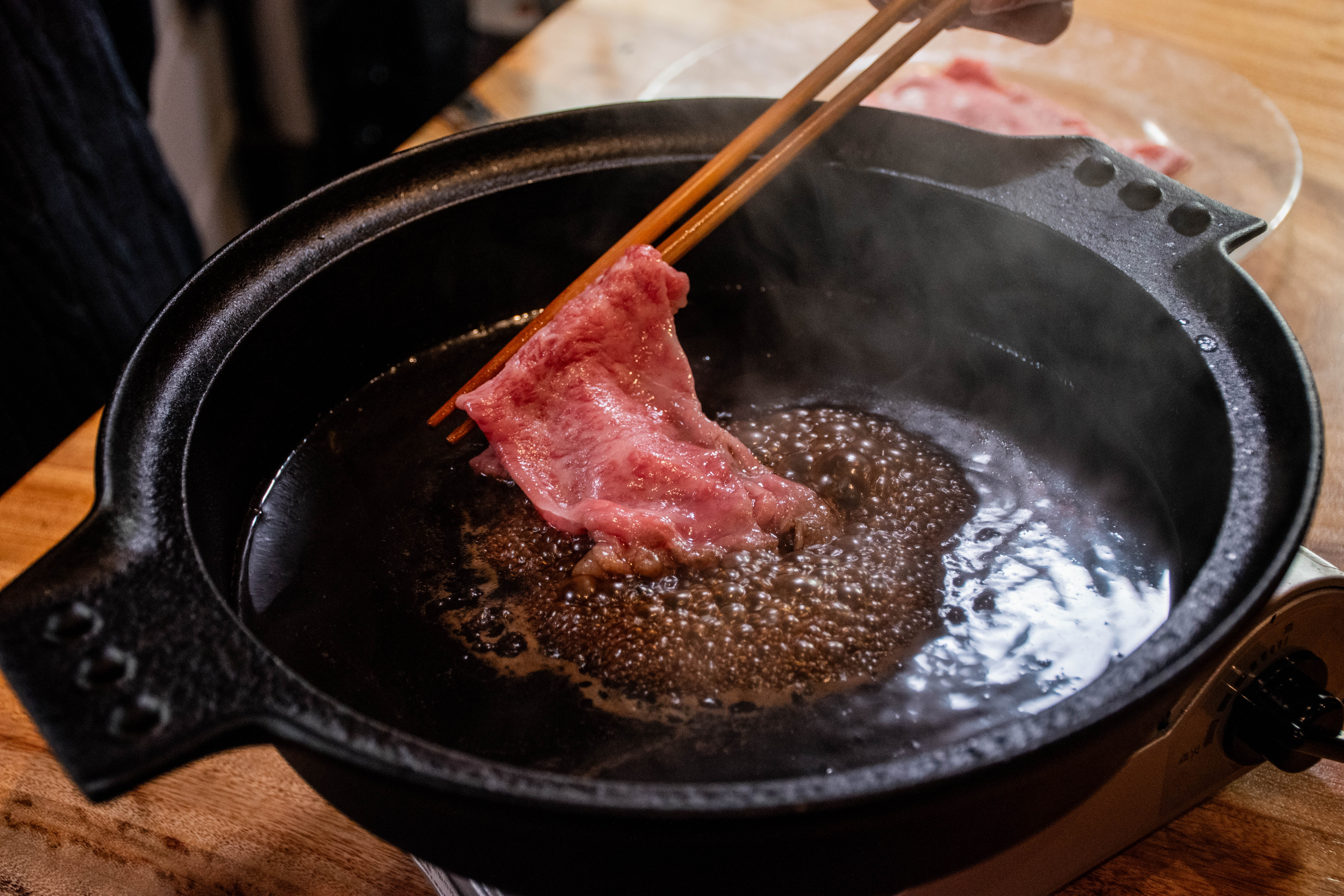 Kuroge Wagyu Sukiyaki Course