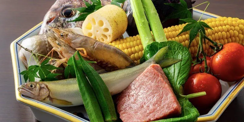 【精选套餐】适合特殊日子或款待的奢华精选食材的绝品割烹料理。