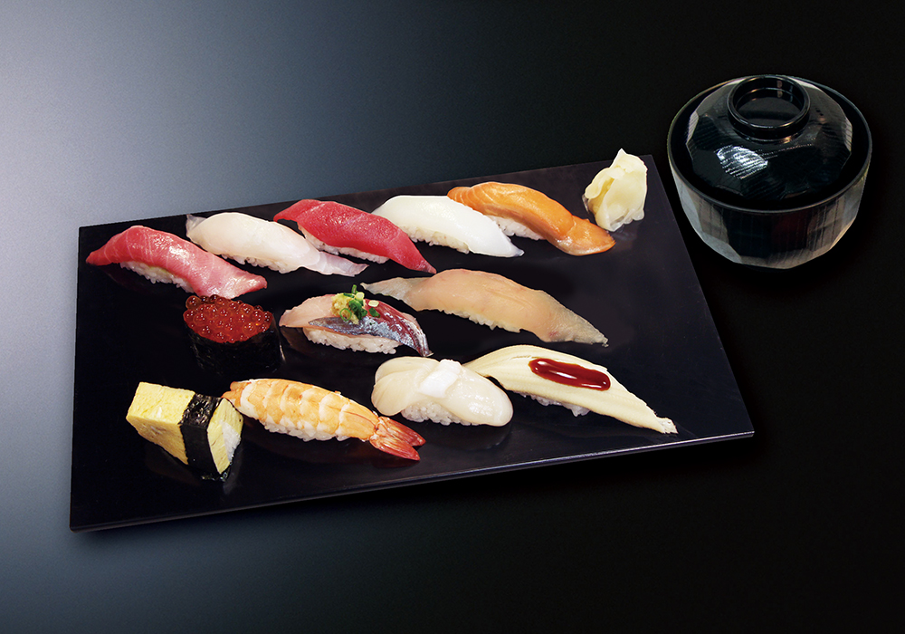 [Nigiri 12-Piece Set] Momo (Includes miso soup)