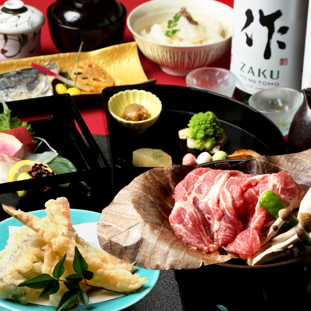 [Individual Serving] Seasonal Kaiseki / Tenohira Course ~ For Various Banquets and More ~