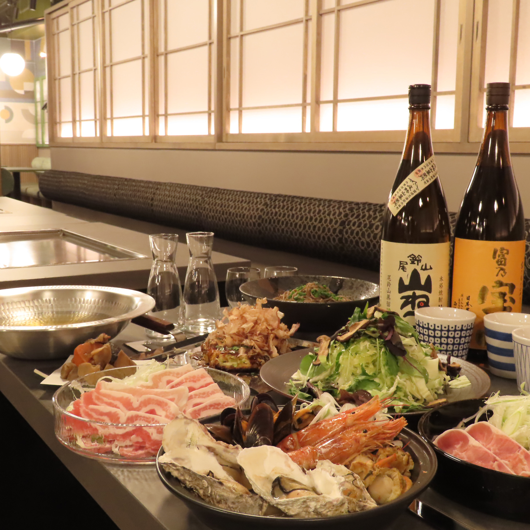"Ume Pork Shabu Course" - A plan to enjoy the classics