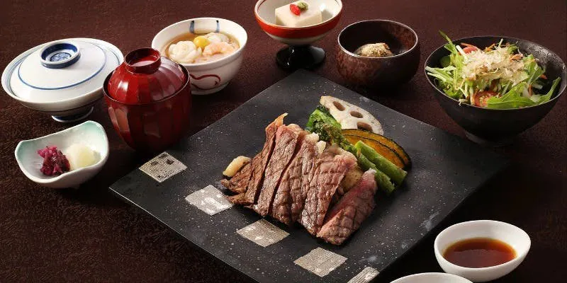 Domestic Beef Steak Set Meal