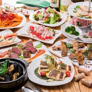 【主役が感動する歓送迎会☆】黒毛和牛とペスカトーレでおもてなし『貸切対応・最上級プレミアムコース』〈2.5H飲み放題〉 ※コース料金は総額です。チャージ料金を含みます