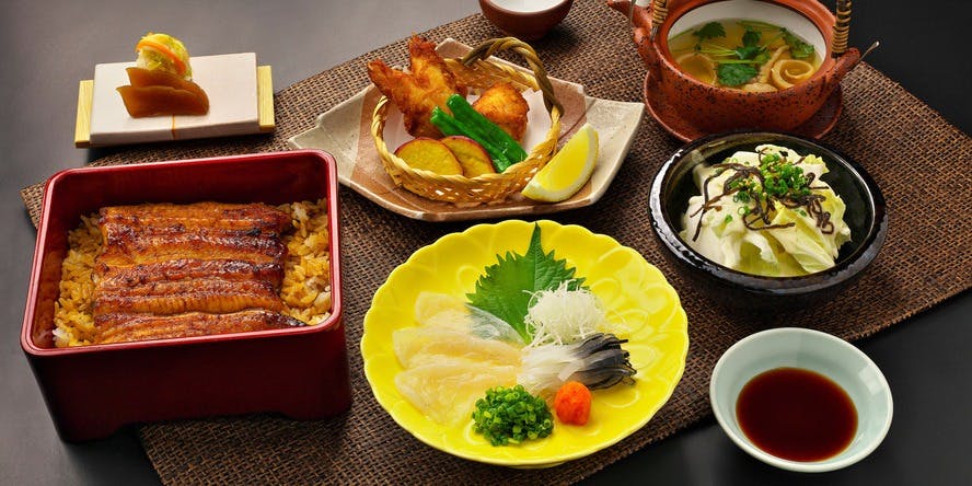 Kagurazaka Branch Exclusive: [Domestic Eel & Tiger Pufferfish] Irodori Course, 6 Dishes
