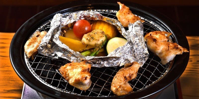 [Grilled Pufferfish] Seasonal Limited-Time Summer Retreat / Genki Course, 6 Dishes + All-You-Can-Drink