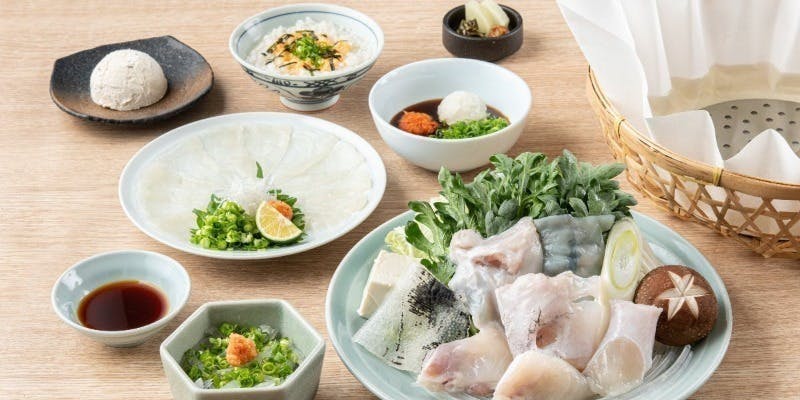 [Aged Tiger Pufferfish] Gen – 5 Dishes in Total