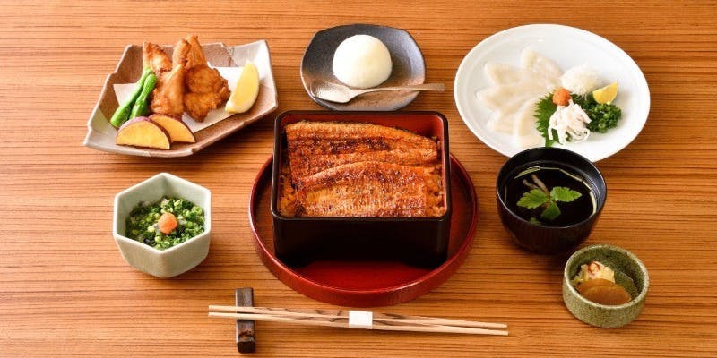 【鰻重・ふぐMIX】國產特上・玄鰻（げんまん）套餐【松】全7道菜