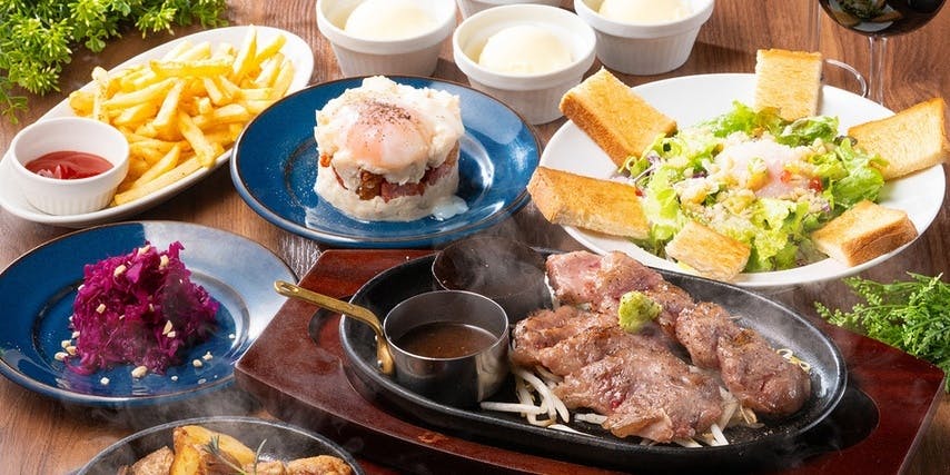 The main dish is A5 Wagyu, offering the best value for money! "Standard Party Course"