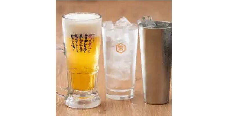 【Choose from Draft Beer!】2-Hour All-You-Can-Drink A La Carte Course