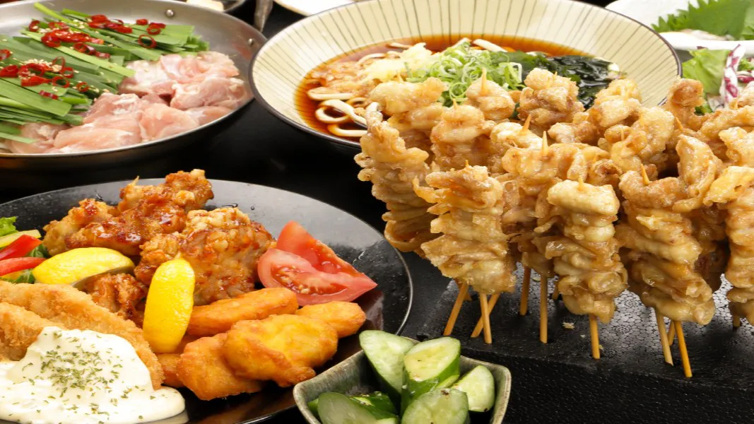 【轻松畅饮畅食】鸡皮串×油炸物等居酒屋菜单共67种
