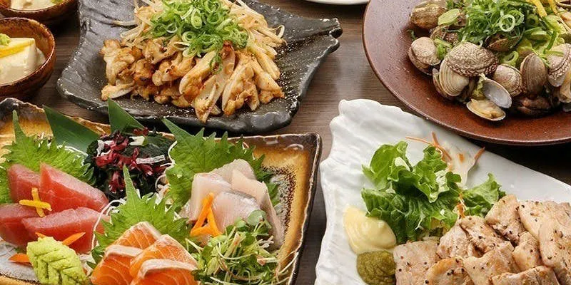 【柚子的彩色套餐】2種生魚片×關東煮蘿蔔炸雞塊 共8道菜