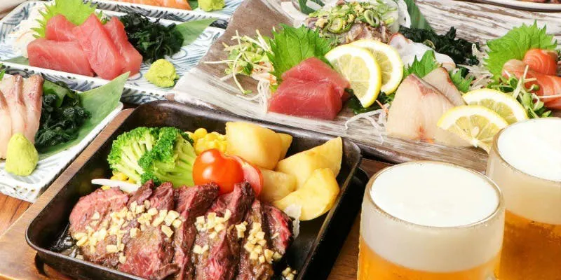 【全193品食べ飲み放題】蒸籠蒸×海鮮×ステーキ×ローストビーフ等