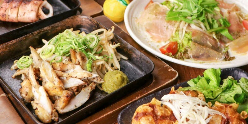 【全148品食べ飲み放題】つくね串×揚げ餃子×豚バラ焼×白身フライ等