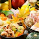 All-You-Can-Eat and Drink Course: Splendid Dishes Including Chicken Hot Pot and Roast Beef <155 Varieties>