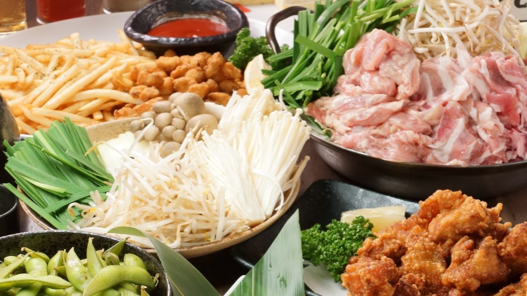 【식사 및 음료 무제한 코스】닭 전골과 닭 숯불구이 무제한 ＜130가지＞
